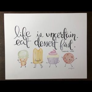 Art print - Dessert